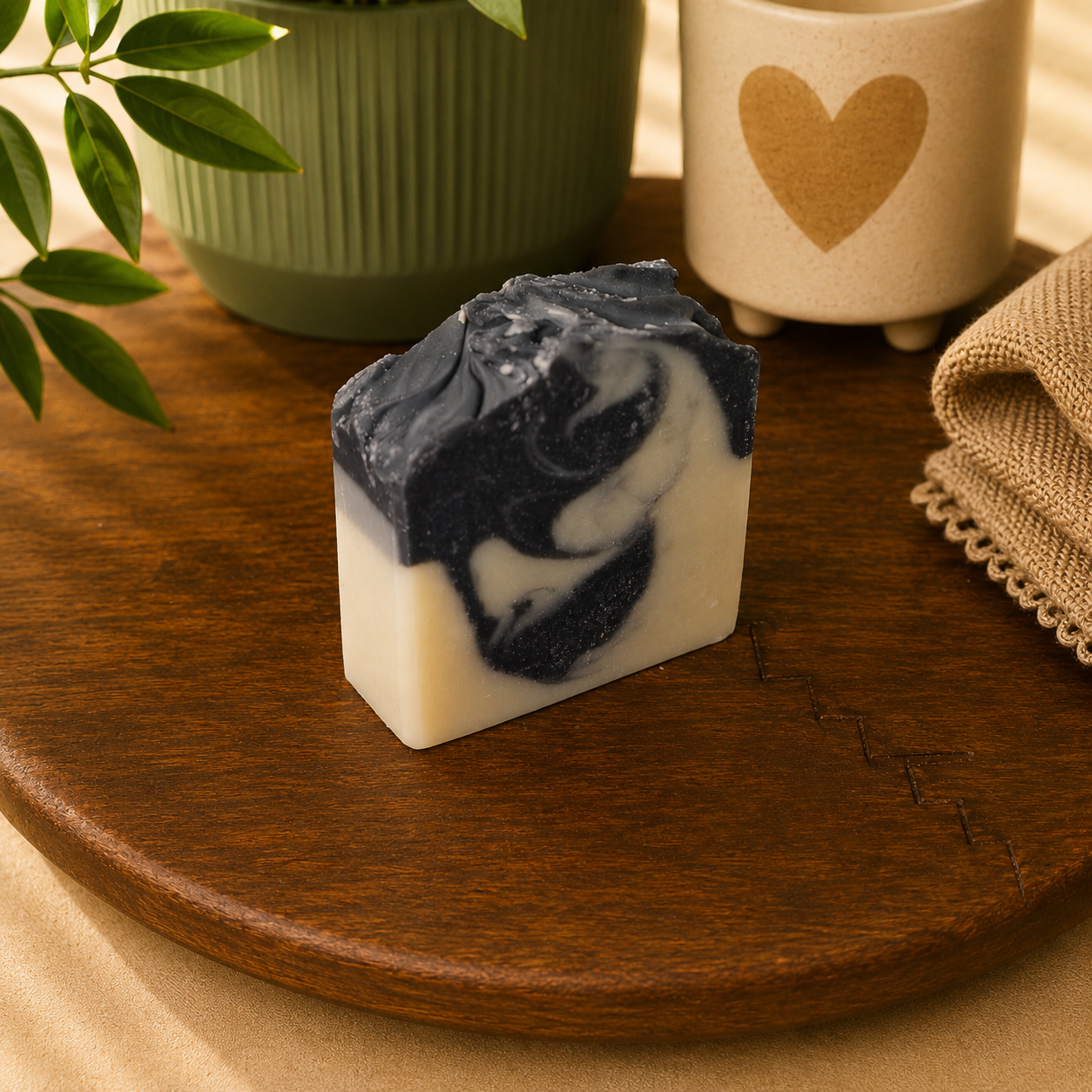 Activated Charcoal Tallow Bar - Image 2