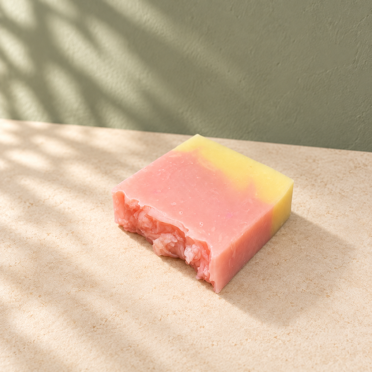 Rose Geranium Tallow Bar - Image 3