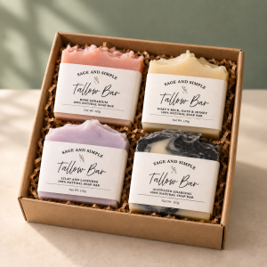 Build Your Own 4-Bar Tallow Soap Bundle